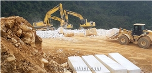 Vietnam Crystal White Marble Block