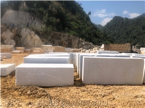 Vietnam Crystal White Marble Block