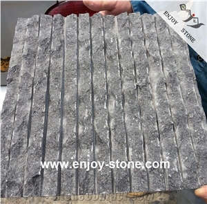 G684 Half Planed, Black Pearl Tiles, Cladding Stone