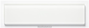 Pure Silk, Essentials 8x2, Matte (Field Tile Glass Mosaic)