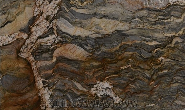 Fusion Multicolor Quartzite Slabs