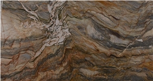Fusion Red Quartzite Slabs
