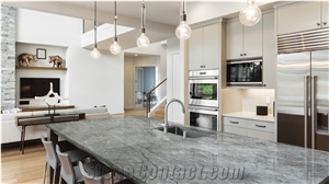 Patmos Quartzite Kitchen Countertop, Island Top