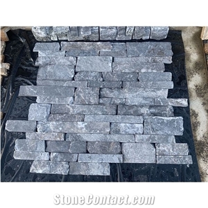 Blue Quartzite Ledge Thin Veneer Exterior Indoor Wall Decor