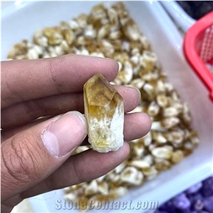 Brazilian Citrine Citrine Crystal Cluster Backbone Mineral