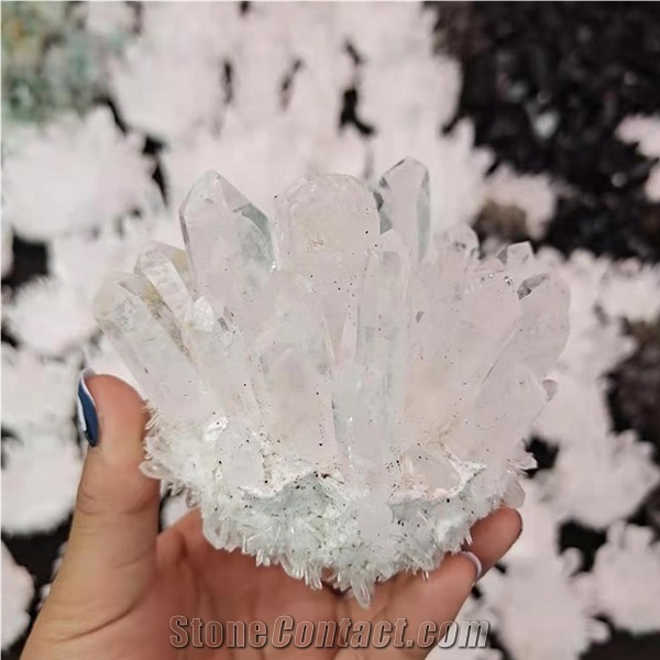 Crystal Cluster Raw Unique Healing Stone for Decoration