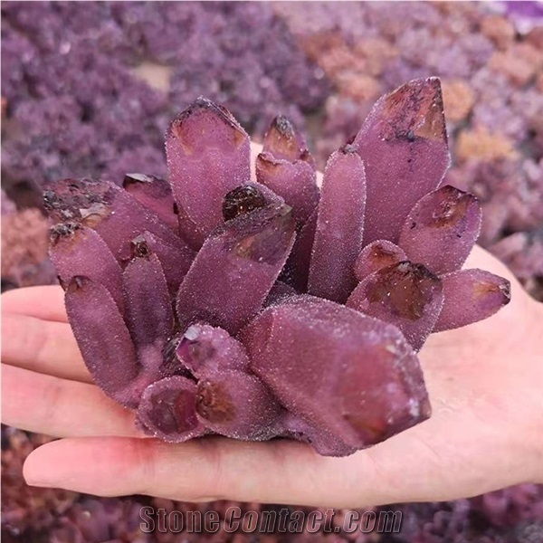 Various Grape Amethyst Crystal Gemstone Amethyst Cluster