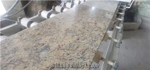 Brazil Golden Ouro Granite Wall Skirting Slab Tiles Cladding
