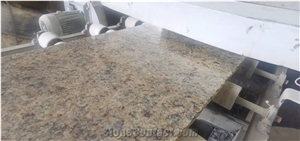 Brazil Golden Ouro Granite Wall Skirting Slab Tiles Cladding