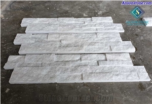 White Wall Stone 15x60x1.5cm Cladding Stone White Wall Stone 15x60x1.5cm Cladding Stone