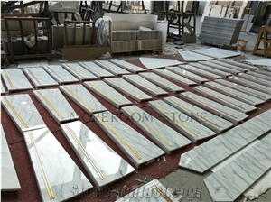Aluminum Honeycomb Spiral Staircase Stairs Stone