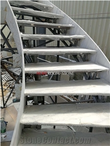 Aluminum Honeycomb Spiral Staircase Stairs Stone