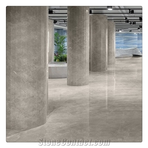 Decoration Wall Floor Tile Gray Marble Look Sintered Stone Glazed Polished