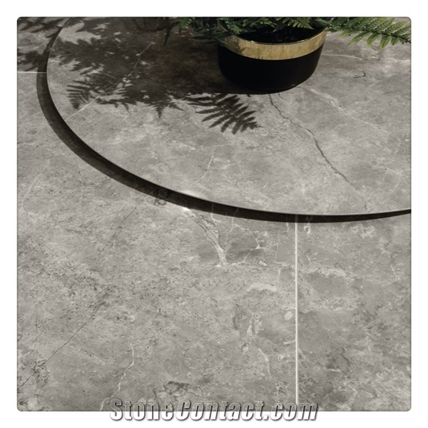 Hot Sales Luxury Italy Gray Marble Stone Slab Large Format