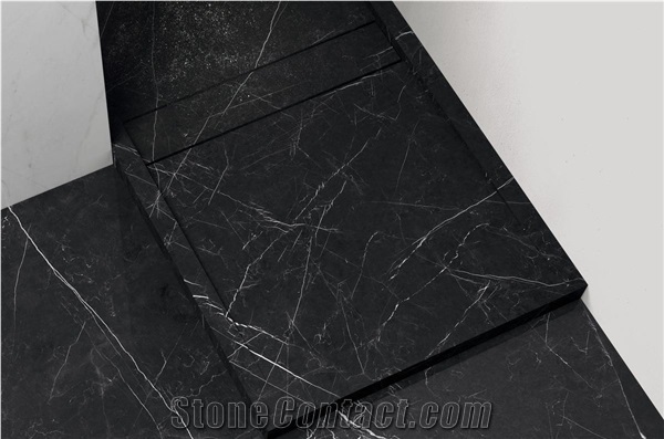 Italian Black Sintered Stone For Background Wall