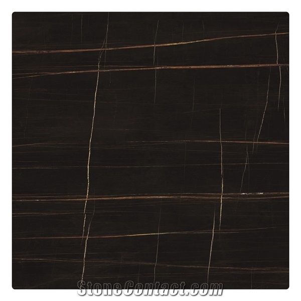 Sahara Black- Noir Aziza Sintered Stone Slab Large Format
