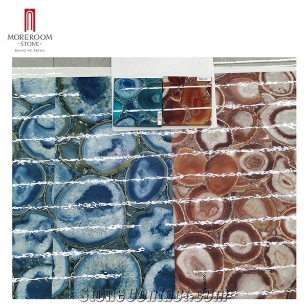 Luxury Gemstone Pattern Large Format Sintered Stone Tile