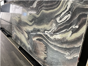 Cipollino Ondulato Marble Slabs for Kitchen Countertops