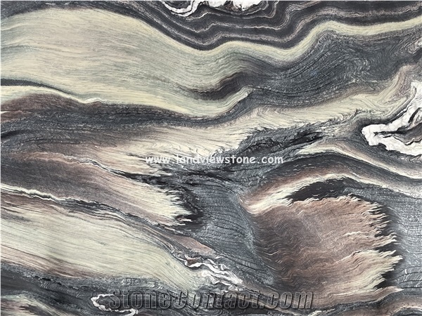 Majestic Ocean Marble Rosso Luana Slabs Wall and Floor Tiles