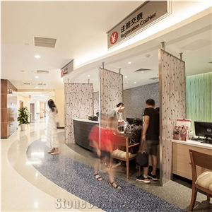 Decoration Material Resin Panels Stand Partition
