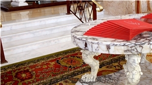 Breccia Golden Gray Marble Table Breccia Golden Gray Marble Table
