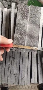 G684 Black Basalt Cobblestone Paver Mats for Wall Cladding