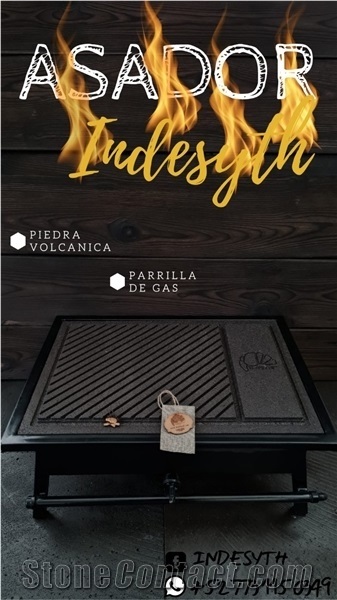 Volcanic Stone Grilling Stone, Lava Stone Grilling, Steak Stone, Cooking Lava Stone