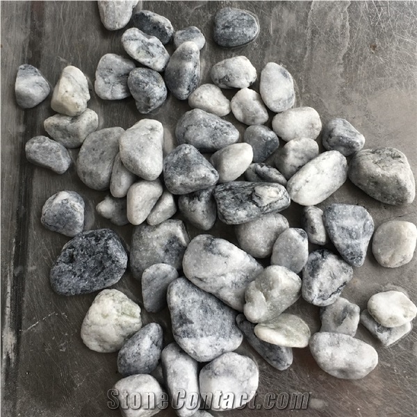 Coloured Pebbles Black Pebble Stone for Decoration Pavers