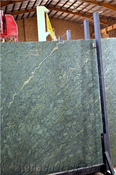 Picasso Green Granite Slabs