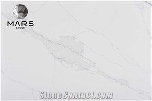 2021 New Design Calacatta White Marble Quartz Countertop