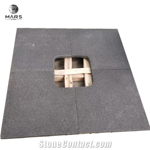 Anti-Slip Black G684 Granite Swimming Pools Outdoor Coping