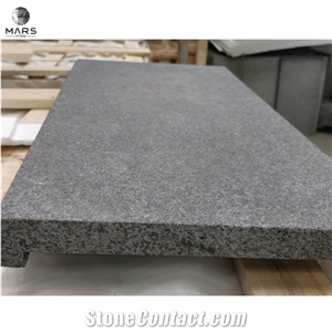 Anti-Slip Black G684 Granite Swimming Pools Outdoor Coping