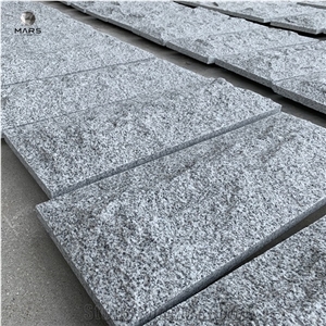 Cheap Light Grey G603 Granite Mushroom Stone Wall Cladding