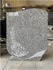 China Grey Granite Monument Tombstone Headstone and Base