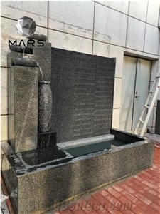 Factory Price Granite Water Wall Fountain Indoor