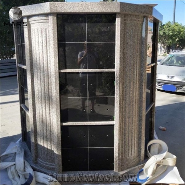 Funerial Cemetery Usage 72 Urns Cemetery Granite Columbarium