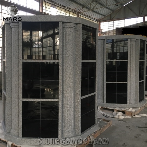 Funerial Cemetery Usage 72 Urns Cemetery Granite Columbarium