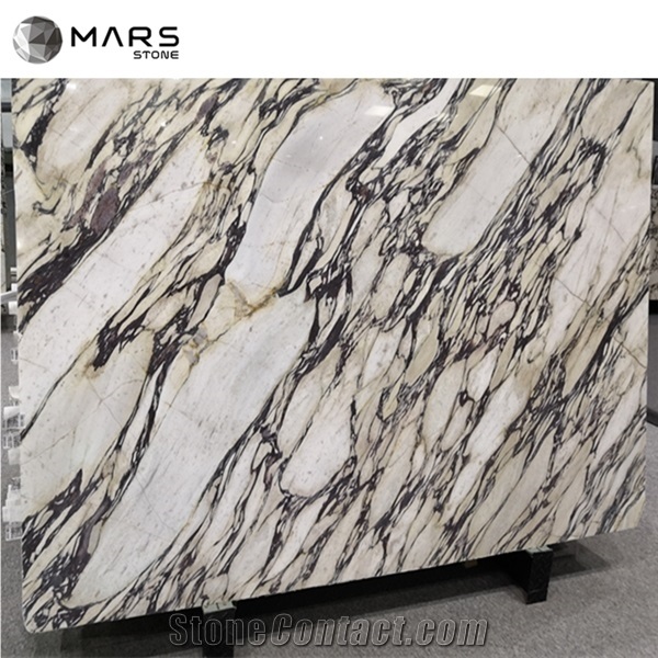 Purple Calacatta Marble Tiles Slabs Stones