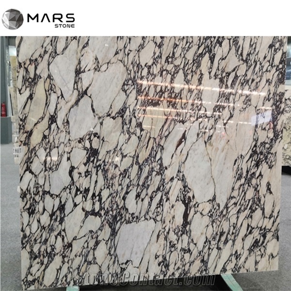 Purple Calacatta Marble Tiles Slabs Stones