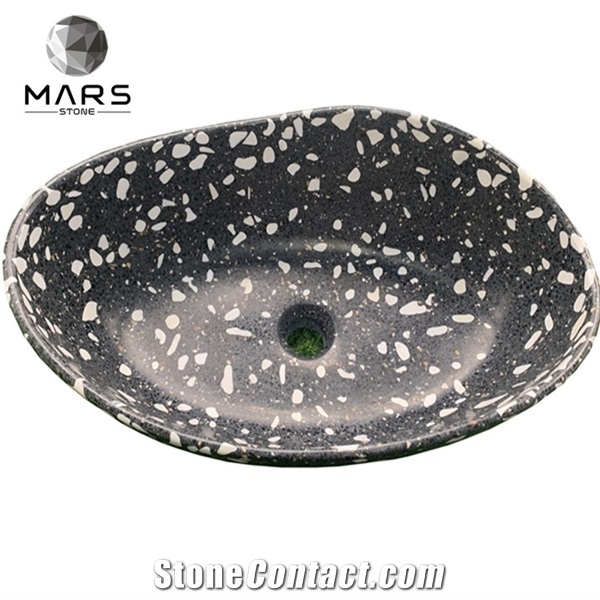 Terrazzo Wash Hand Lavabo Art Sink