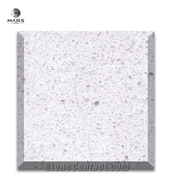 White Gloss Terrazzo Tile for Terrazzo Slab Stone Buyers
