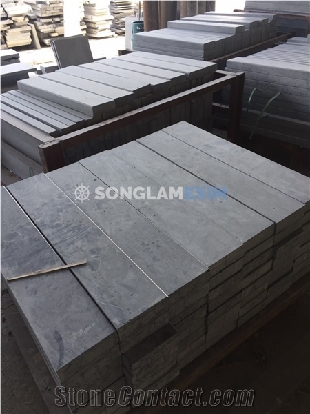 Bluestone Scrapped Kerbstone