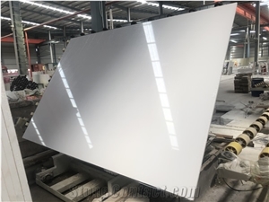 Pure White Artifical Marble Slab