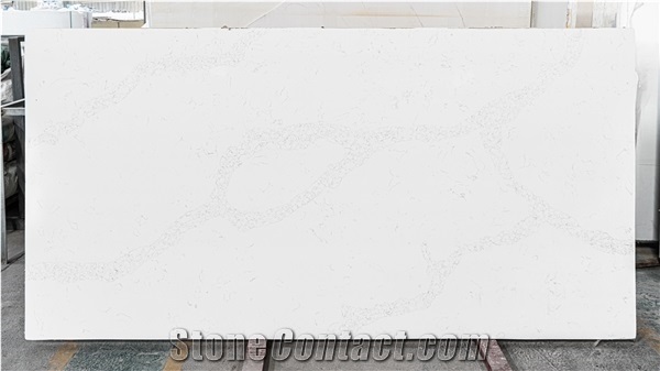 Artificial Calacatta Stone Veneer Solid Surface Slabs