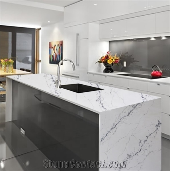 Artificial Quartz Countertop for Bathroom Us
