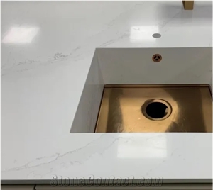 Artificial Quartz Stone Countertops for Kitchen