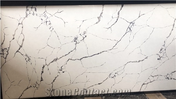 Calacatta Quartz Artificial Calacatta Stone Slabs
