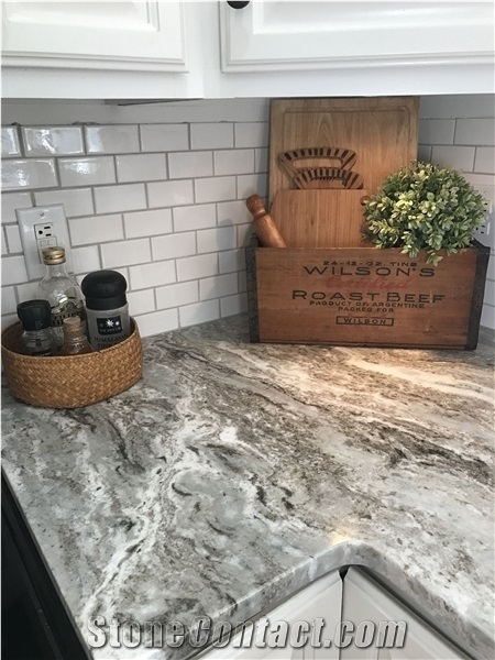 Cement Ash Quartz Slab