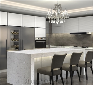 Good Quartz Artificial White Quartz Countertop for Usa