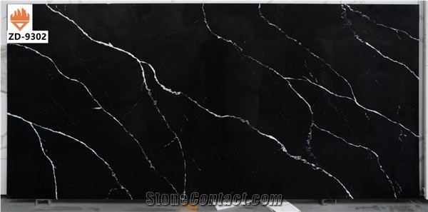 Good Stone Decorative Artificial Marble Look Quartz Slab